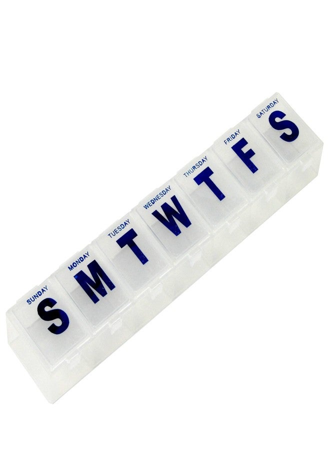 Chef Craft Select Jumbo Pill Organizer, 4 piece set, Clear - Image 3